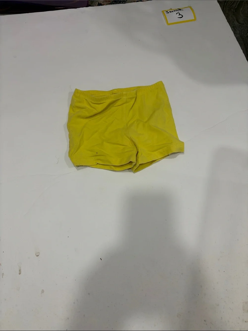 Primary Yellow Kids Shorts
